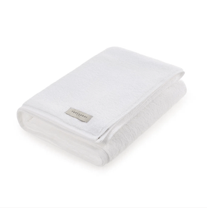 Toalha de Banho Infantil Sartoria Trussardi Branco 66cm X 1,40m