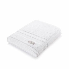 Toalha De Banho Lorenzi Branco Trussardi 70cm X 140cm