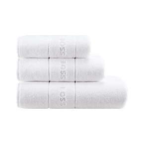 Toalha de Banho Plain Boss Home Branco 70cm x 140cm