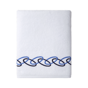 Toalha de Banho Taormina Yves Delorme Branco 140 x 70 cm