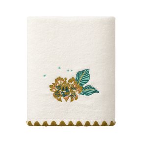 Toalha de Lavabo Golestan Yves Delorme Off White 70 x 45 cm