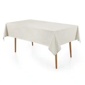 Toalha De Mesa Katherine 12 Lugares Karsten Perola 1,60 x 3,20 m