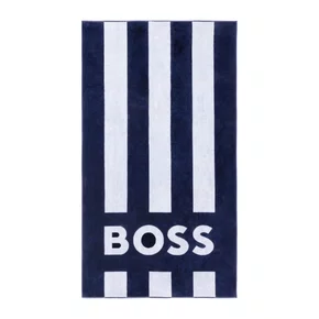 Toalha de Praia Bath Boss Home Azul Marinho 90 x 160 cm
