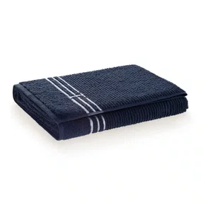 Toalha De Praia Isola Trussardi Marino e Branco 86cm x 160cm