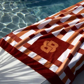 Toalha de Praia Latice Boss Home Pêssego 100cm x 166cm