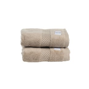 Toalha de Rosto 2 Peças Lolli Air LCL Home by Buddemeyer Caqui