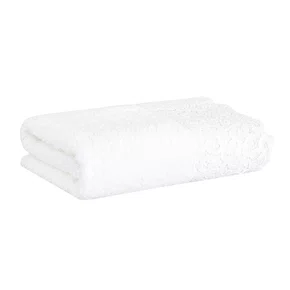Toalha De Rosto Capri Buddemeyer Luxus Branco com Renda Branca 48cm x 90cm