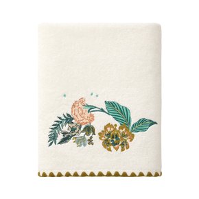 Toalha de Rosto Golestan Yves Delorme Off White 100 x 55 cm