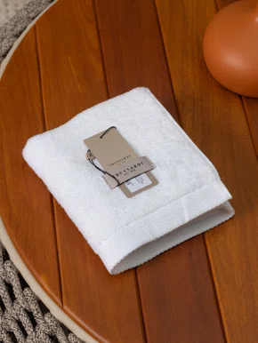 Toalha de Rosto Modena 48 x 80cm LCL Home By Trussardi Branca