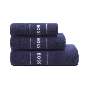 Toalha de Rosto Plain Boss Home Marinho 50cm x 100cm