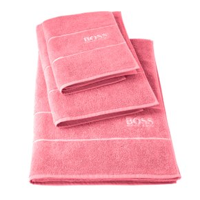 Toalha de Rosto Plain Algodão Egípcio Hugo Boss Home Rosa Chá 0,50x1,00m