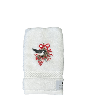 Toalha Lavabo 30x50 Natal Chickadee LCL