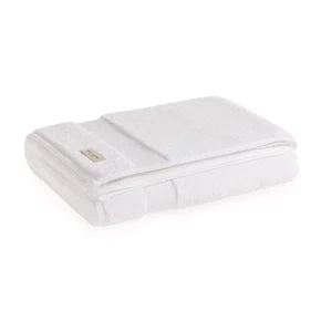 Toalha Rosto Lussure Trussardi 48 x 80 cm Branco
