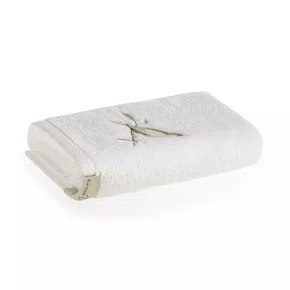 Toalha de Rosto Ventura Karsten Branco 48 x 80 cm