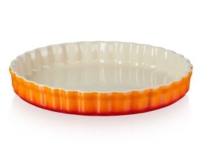 Travessa Canelada para Flan Heritage Le Creuset Laranja 28 cm