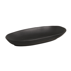 Travessa Oval Funda Orgânico G Porto Brasil Preto Matte