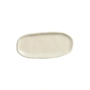 Travessa Oval Rasa Mini Orgânico Clay Porto Brasil 16,5 cm
