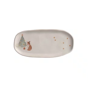 Travessa Oval Rasa P Árvore Christmas Card Porto Brasil