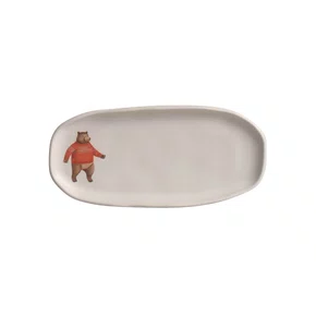Travessa Oval Rasa P Urso Magia Glacial Porto Brasil