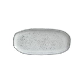 Travessa Oval Rasa Pequena Orgânica Porto Brasil Echo 23x11 cm