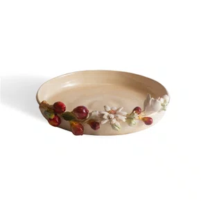 Travessa Redonda Frutas e Flores Zanatta Casa 32 cm