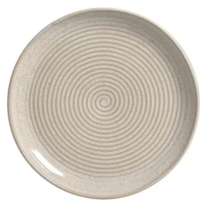 Travessa Redonda Média Orgânico Stoneware Porto Brasil Latte