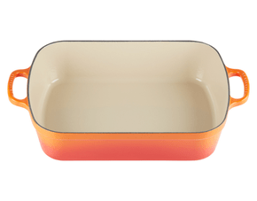Travessa Retangular Signature Le Creuset Laranja 33 cm