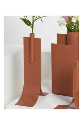 Vaso Col Ramalhete N.1 Alto Iludi Design Terracota 37cm