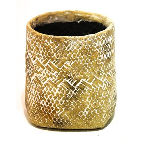 Vaso de Resina City Imports 18 x 16 cm