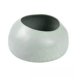 Vaso em Cerâmica G Lucatti Verde 16 x 27 cm