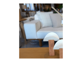 Vaso M Cangaço Iludi Design Natural e Branco Fosco