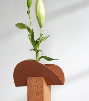 Vaso M Cangaço Iludi Design Natural / Terracota