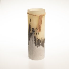 Vela Cilindrica G Concreto Grafite Labonni 29 cm