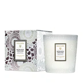 Vela Copo De Vidro Clássico Mokara Orchid Voluspa 60 Horas