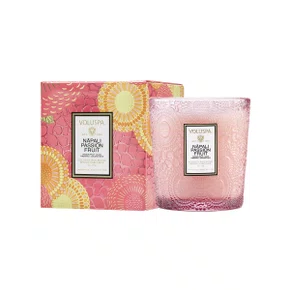 Vela Copo de Vidro Clássico Napali Passion Fruit Voluspa 60 Horas
