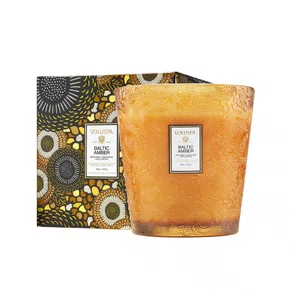 Vela Pedestal 3 Pavios Baltic Amber Voluspa 80 Horas