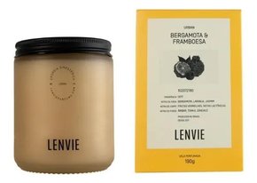 Vela Perfumada Urban Lenvie Bergamota & Framboesa 190 g