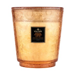 Vela Pote de Vidro 5 Pavios Spiced Pumpkin Latte Voluspa 250 Horas