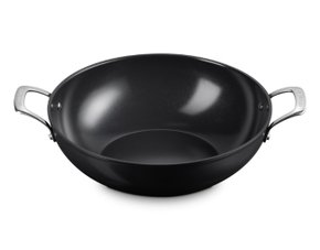 Wok com Alça Non-Stick Ceramic Le Creuset 32 cm