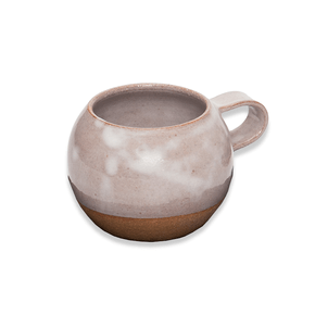 Xícara Bola em Cerâmica Luli Ateliê Branco 9 x 7 cm Xícara Bola em Cerâmica Luli Ateliê Branco 9 x 7 cm