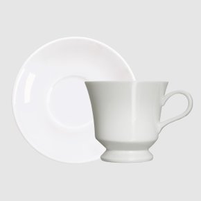 Xícara de Chá com Pires Capri 190 ml Germer 