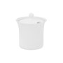 Açucareiro com Tampa de Porcelana Flamingo White Oxford Branco 200 ml