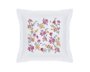Almoafada Linho Amy Buddemeyer Luxus Branco 45 x 45 cm