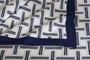 Almofada Canti Tricot Trussardi Azul 40cm x 40cm