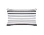 Almofada Carole 300 Fios Buddemeyer Luxus Branco e Preto 30cm x 50 cm