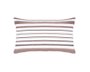 Almofada Carole 300 Fios Buddemeyer Luxus Branco e Vinho 30cm x 50 cm