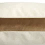 Almofada em Veludo B Velvet Boss Home Amêndoa 43 x 43 cm