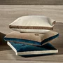 Almofada em Veludo B Velvet Boss Home Azul 43 x 43 cm