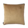 Almofada em Veludo B Velvet Boss Home Camel 43 x 43 cm