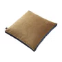 Almofada em Veludo B Velvet Boss Home Camel 43 x 43 cm
